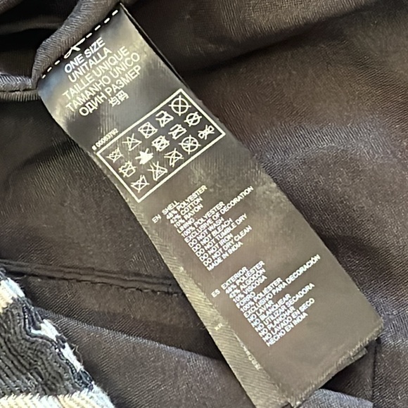 Forever 21 Canvas Boho Tribal Embellished Tote Bag - Picture 9 of 14